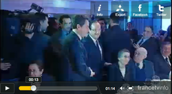 Vidéo / Crif : Hollande avec Sarkozy